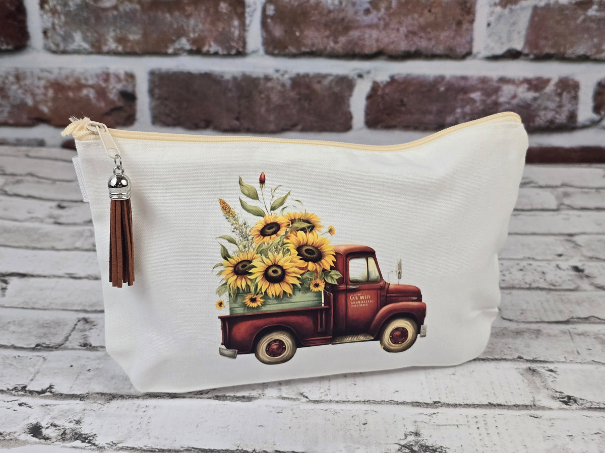 Vintage Vehicles Zipper Pouch Collection – Choose Your Design