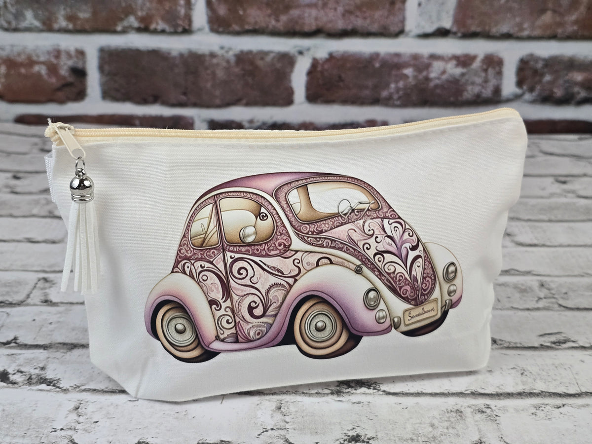 Vintage Vehicles Zipper Pouch Collection – Choose Your Design