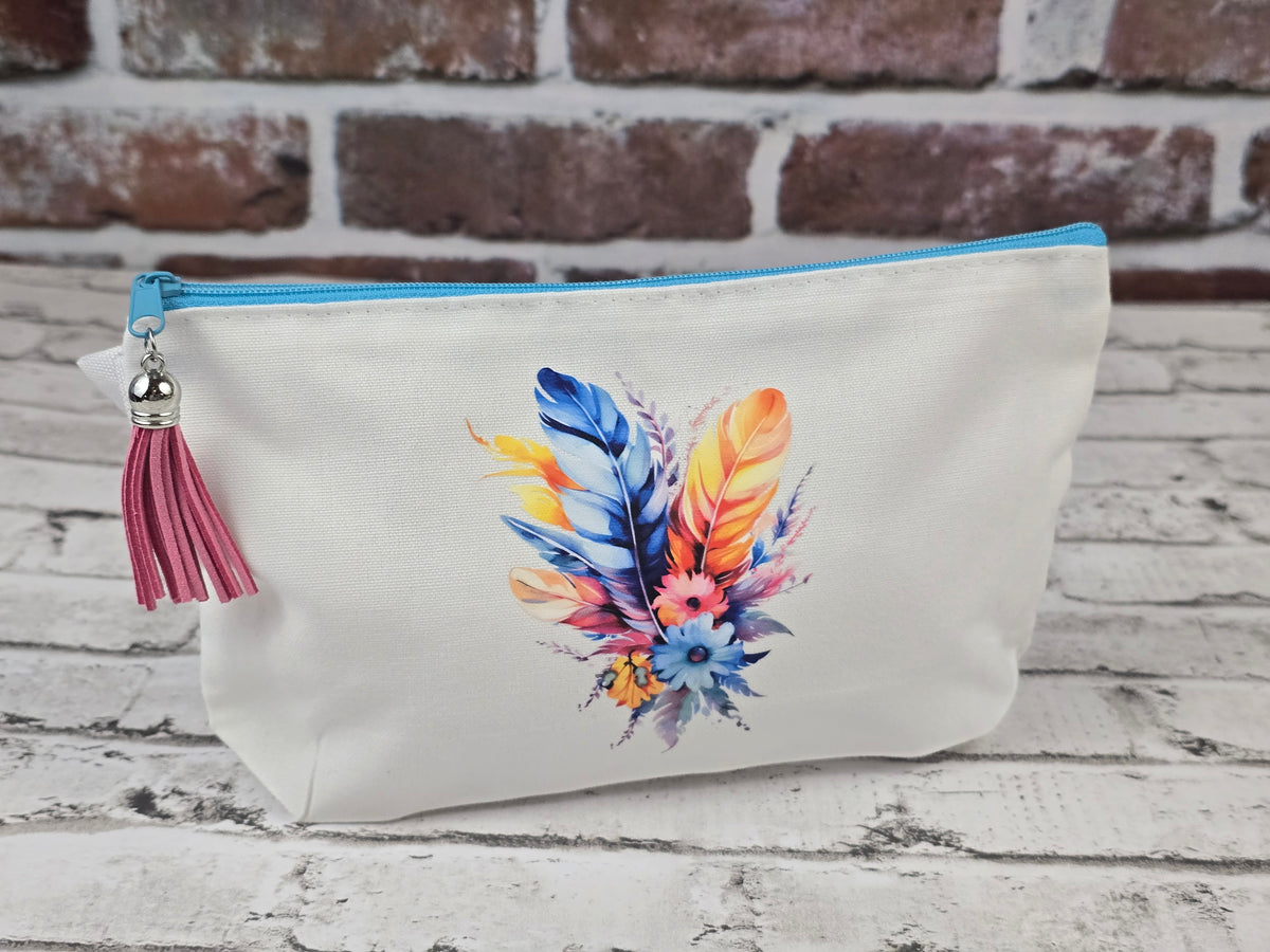Boho Western Themed Zipper Pouch Collection – Choose Your Design