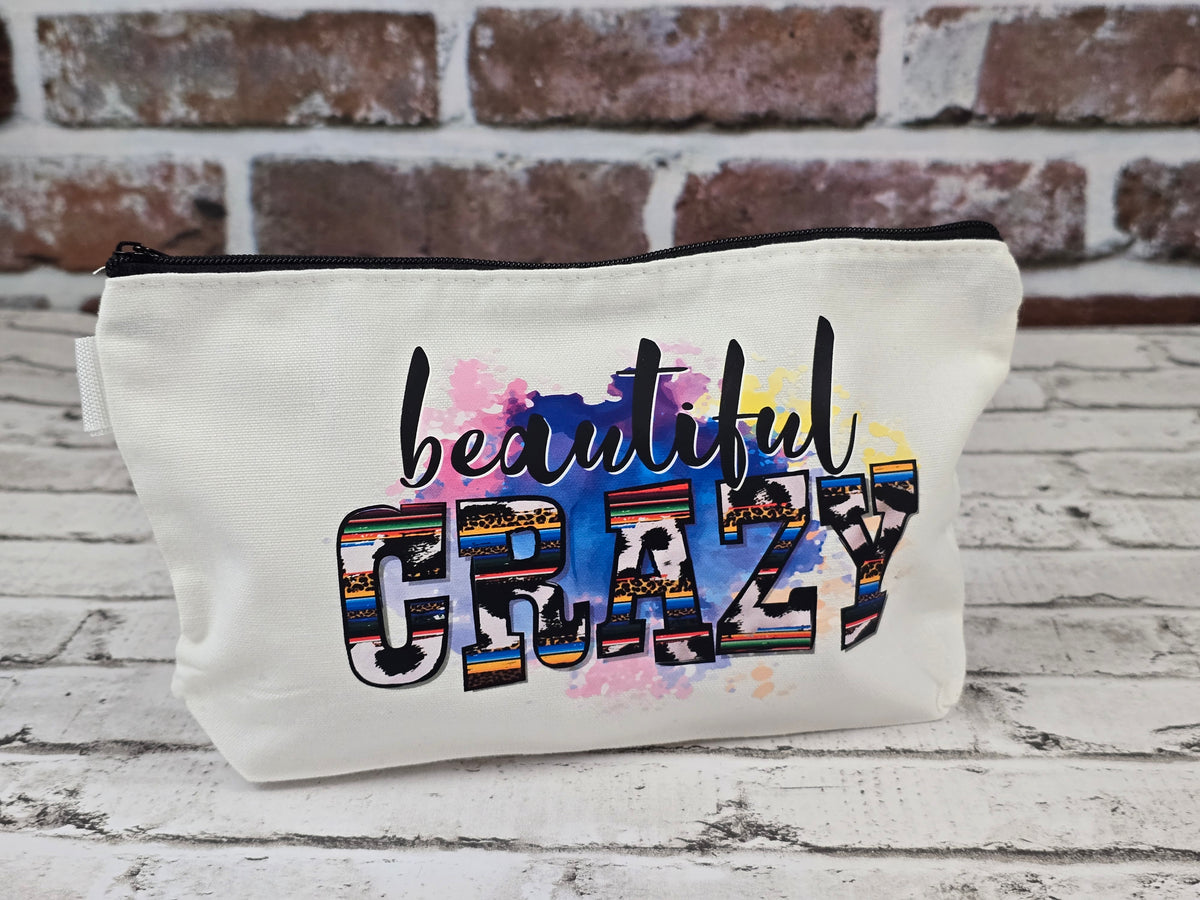 Western Country Themed Zipper Pouch Collection – Choose Your Design
