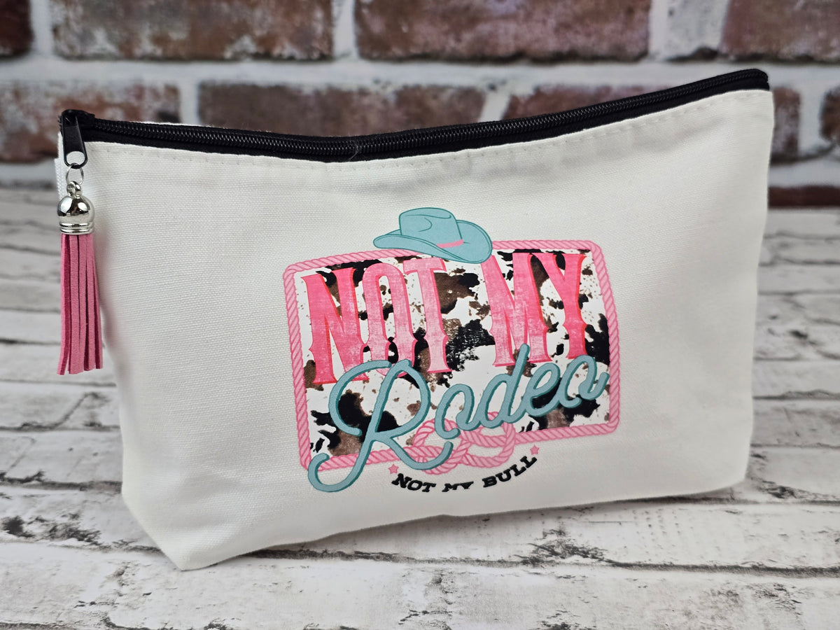 Western Country Themed Zipper Pouch Collection – Choose Your Design
