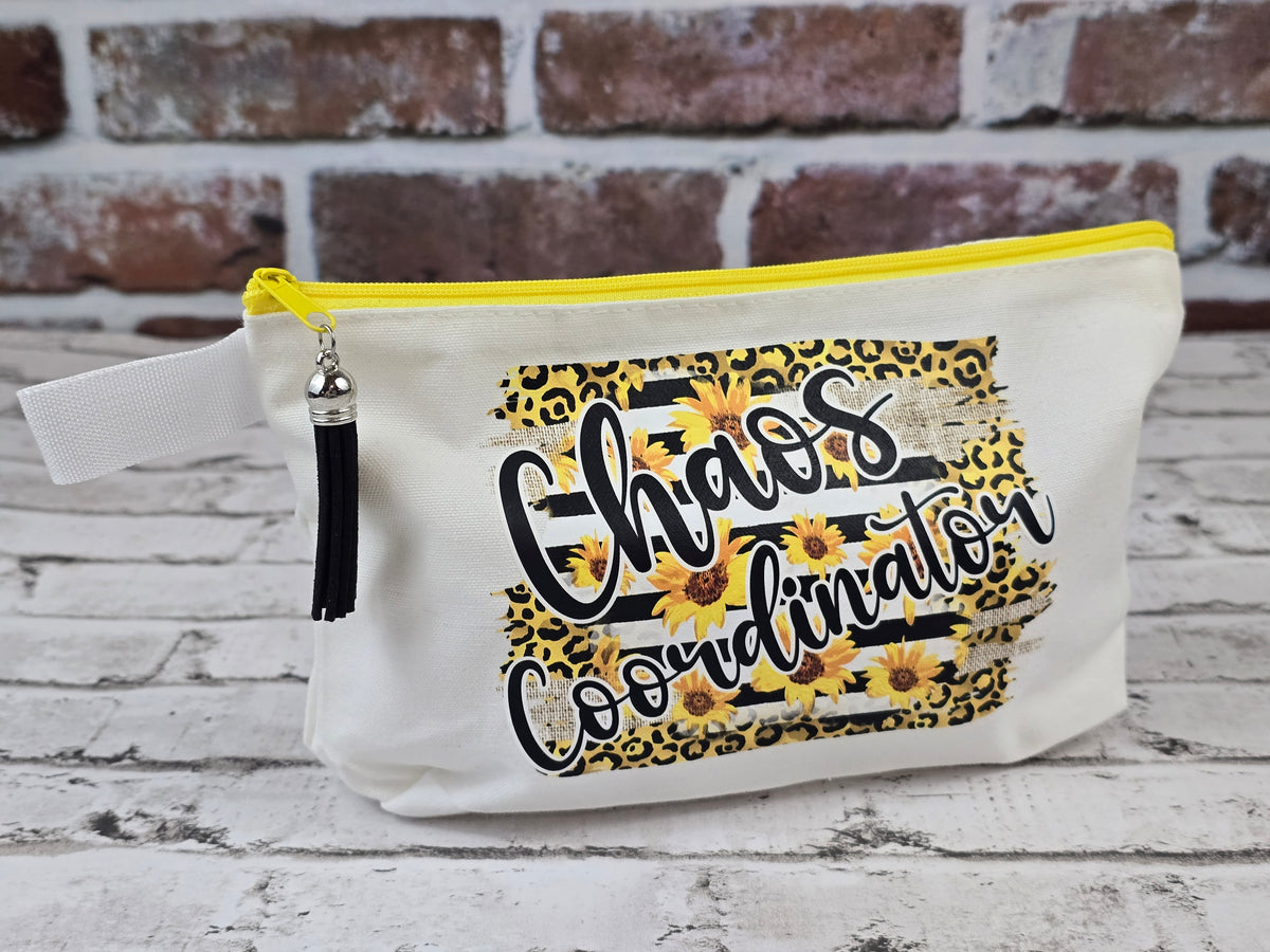 Glam, Lips & Chaos Zipper Pouch Collection - Choose Your Design