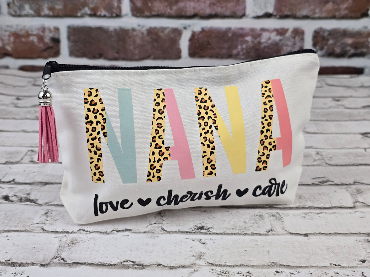 Mama • Mom • Grandma • Mimi • Nana Zipper Pouch Collection – Choose Your Design