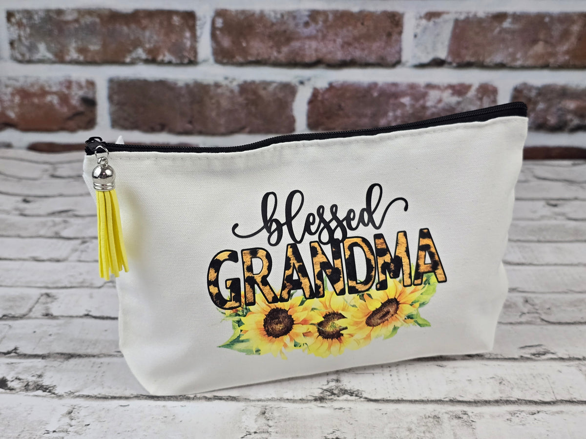 Mama • Mom • Grandma • Mimi • Nana Zipper Pouch Collection – Choose Your Design