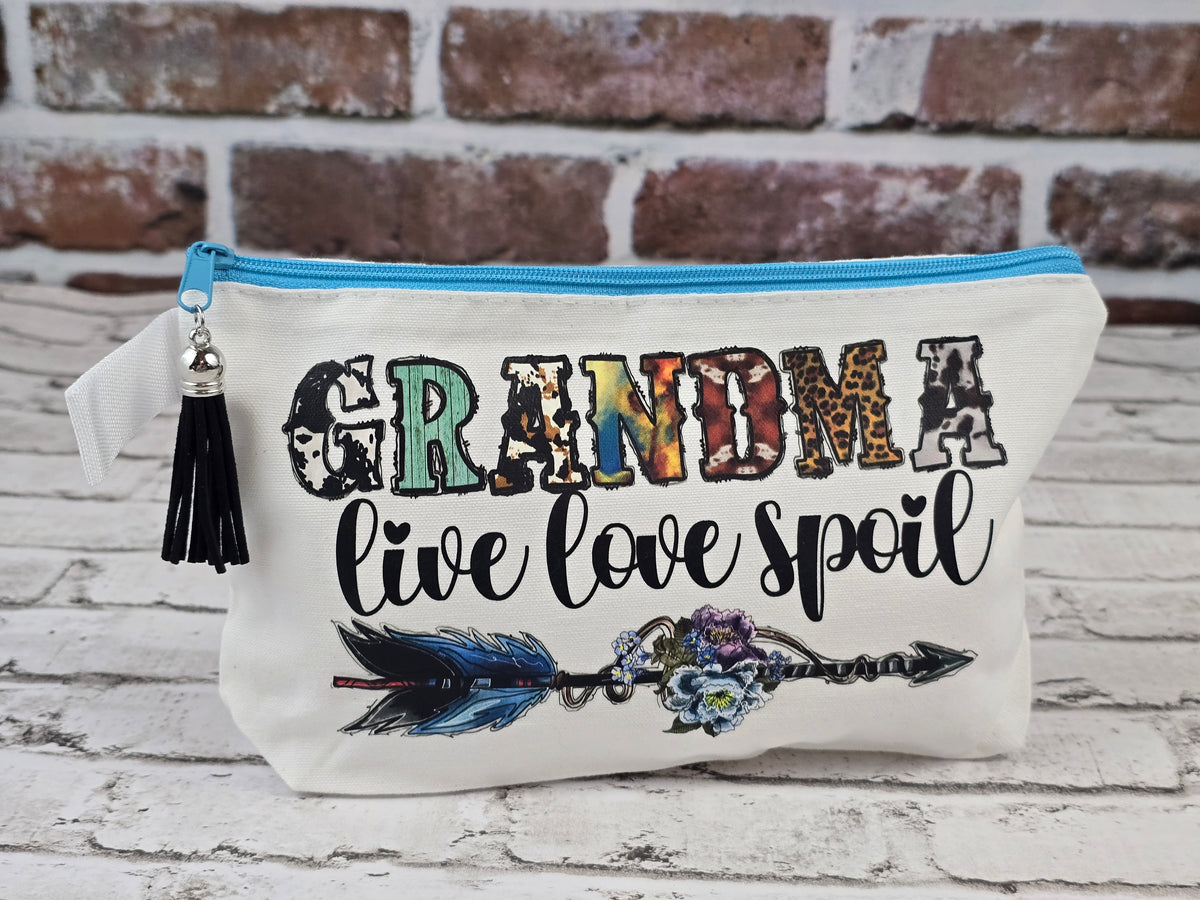 Mama • Mom • Grandma • Mimi • Nana Zipper Pouch Collection – Choose Your Design