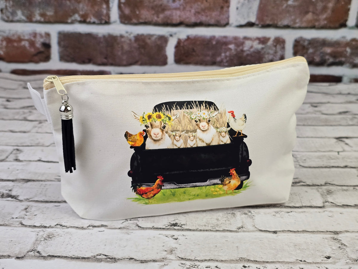 Farm Zipper Pouch Collection – Choose Your Design