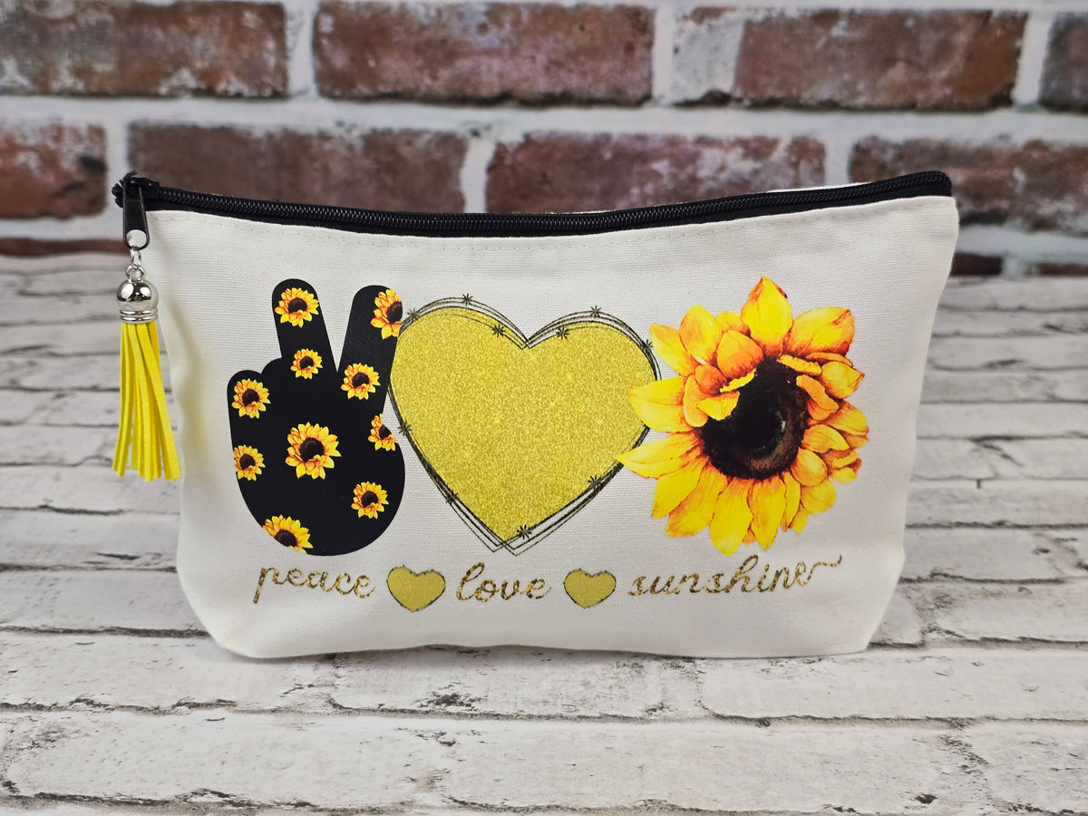 Flower Zipper Pouch Collection – Choose Your Design