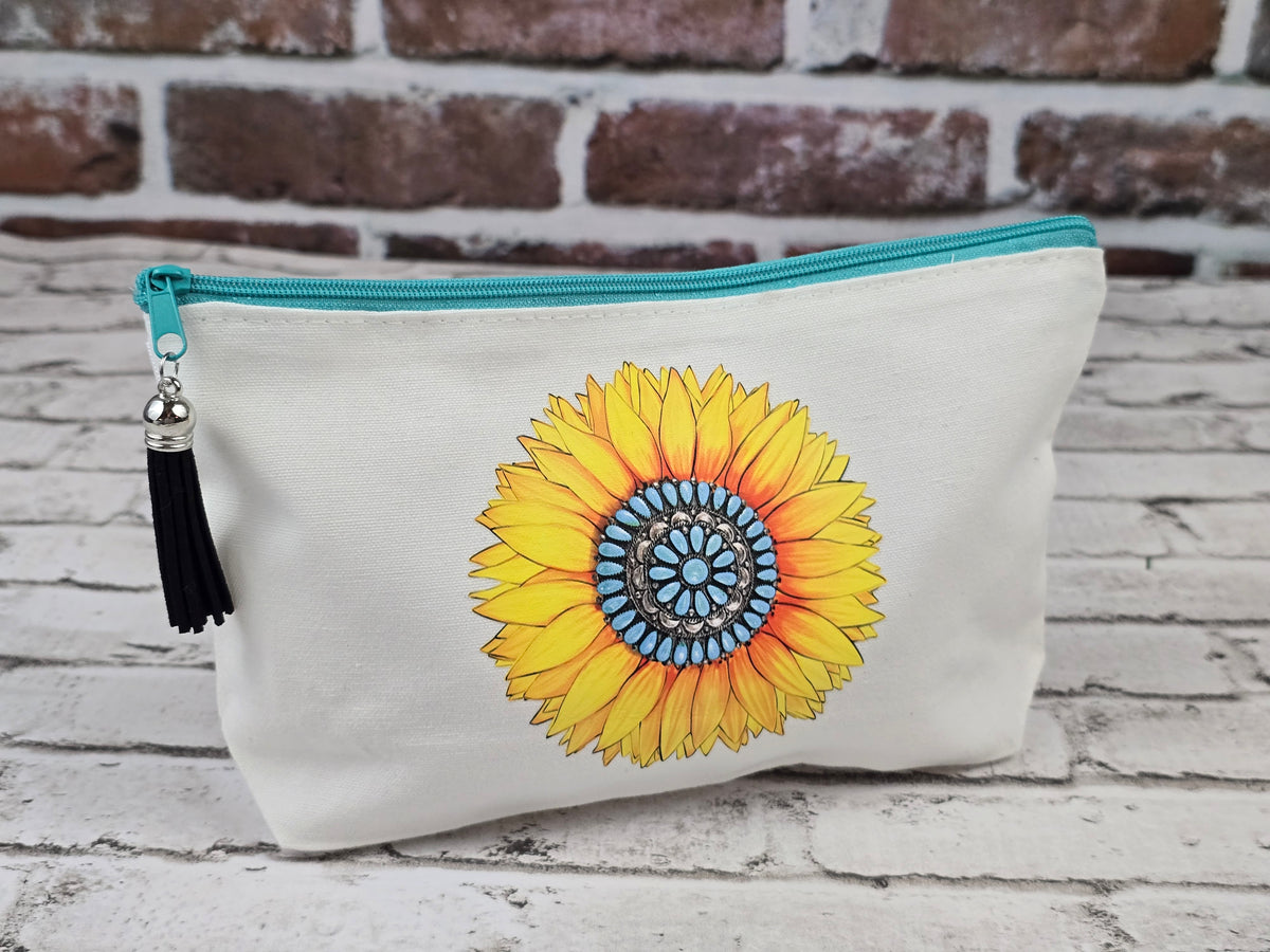 Flower Zipper Pouch Collection – Choose Your Design