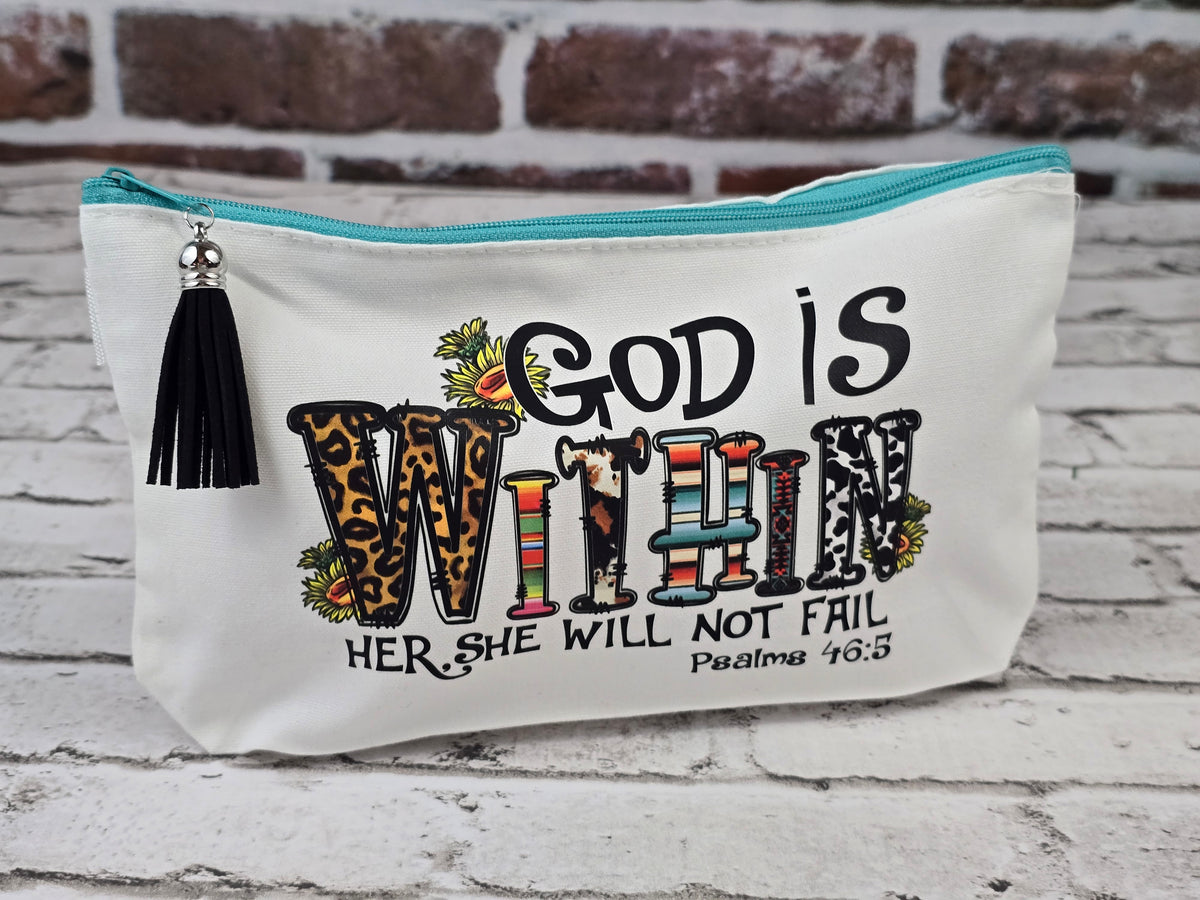 Faith & Inspiration Zipper Pouch Collection – Choose Your Design