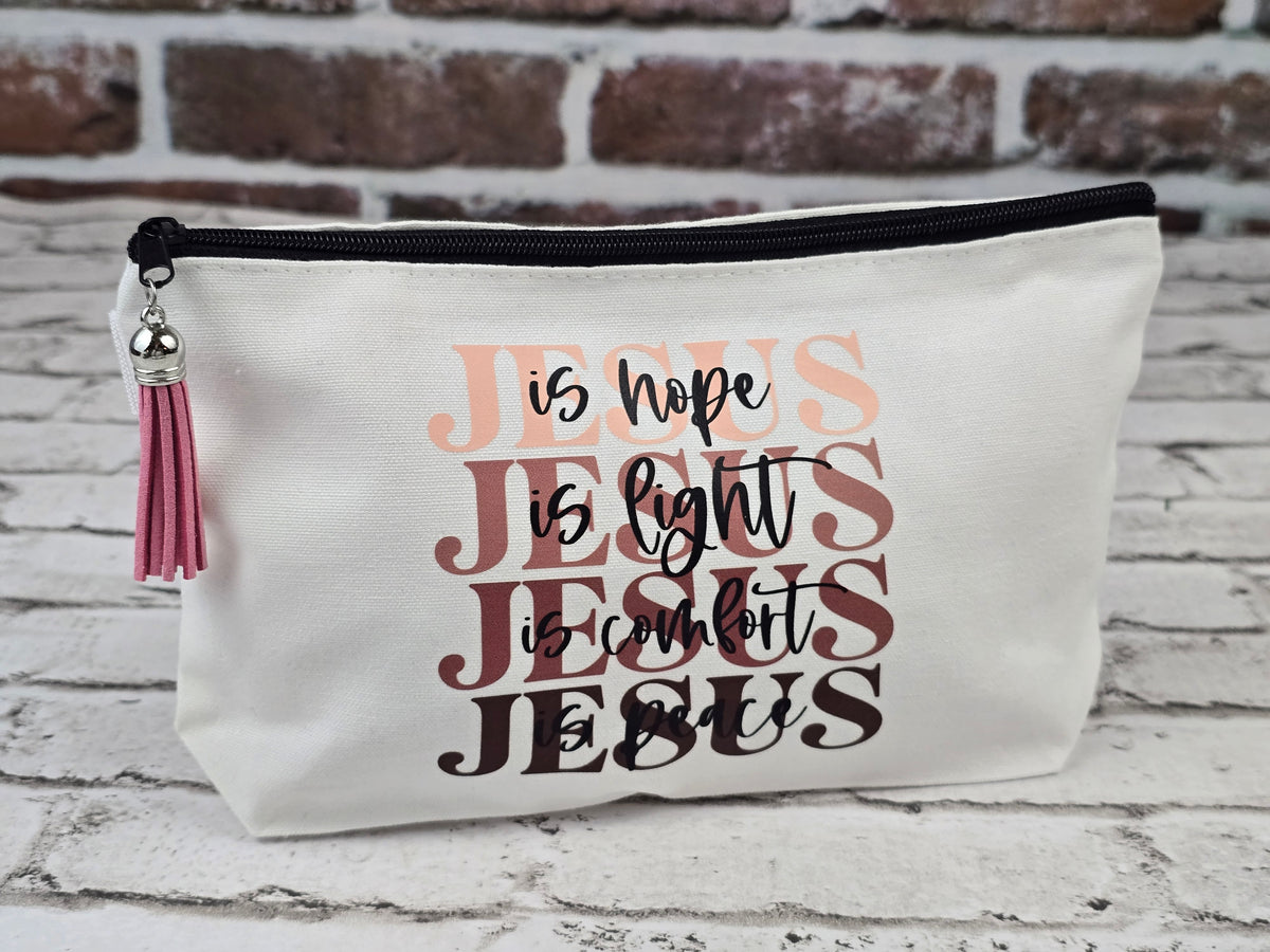 Faith & Inspiration Zipper Pouch Collection – Choose Your Design