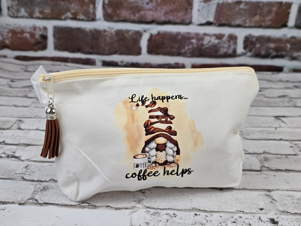 Gnome Zipper Pouch Collection – Choose Your Design