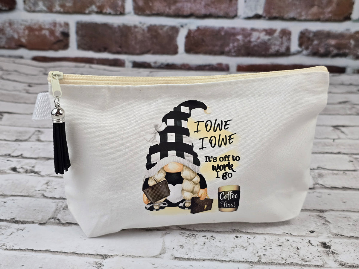 Gnome Zipper Pouch Collection – Choose Your Design