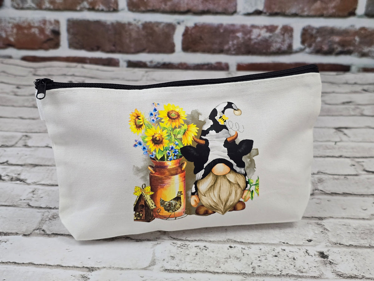 Gnome Zipper Pouch Collection – Choose Your Design