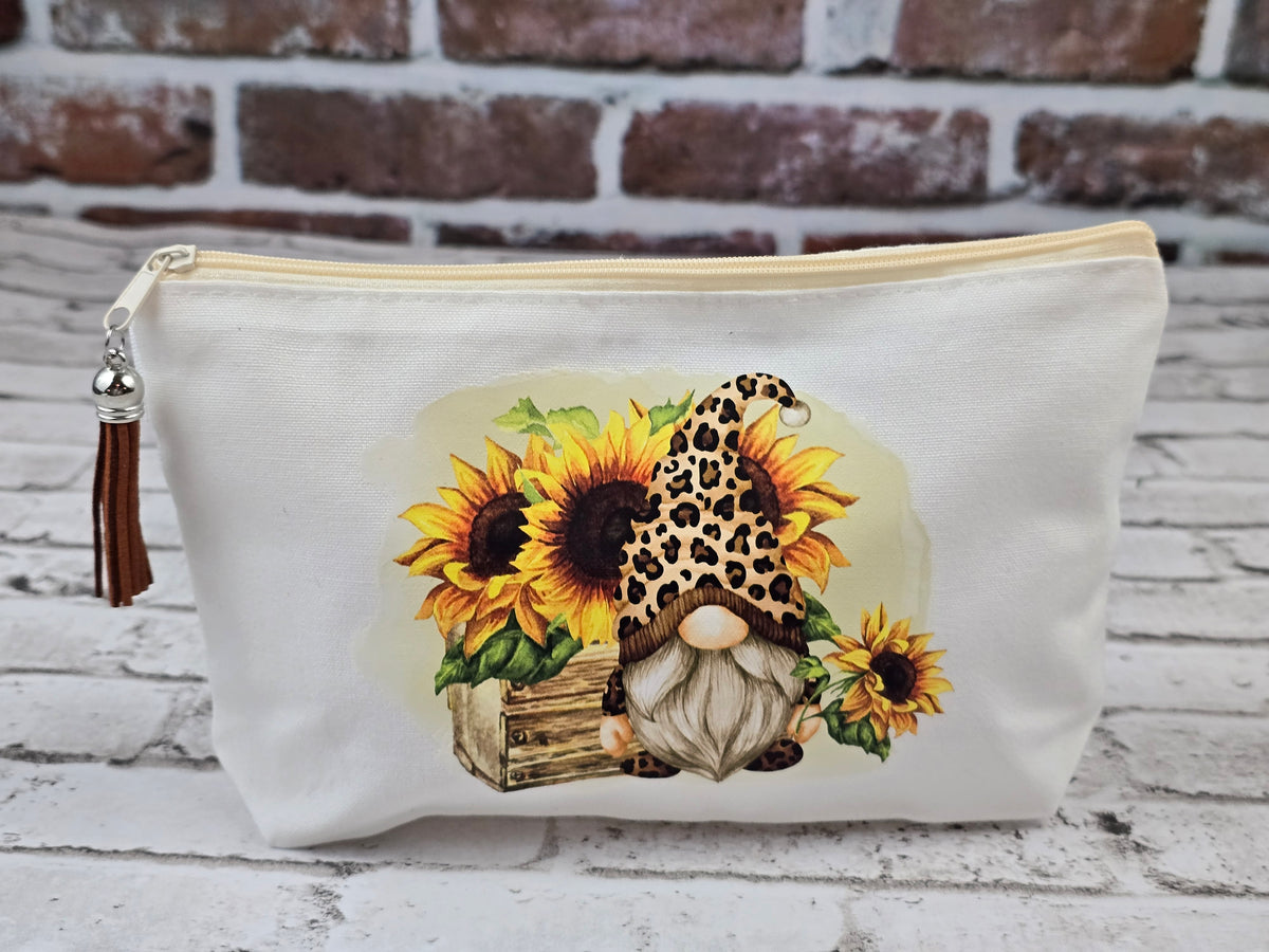 Gnome Zipper Pouch Collection – Choose Your Design