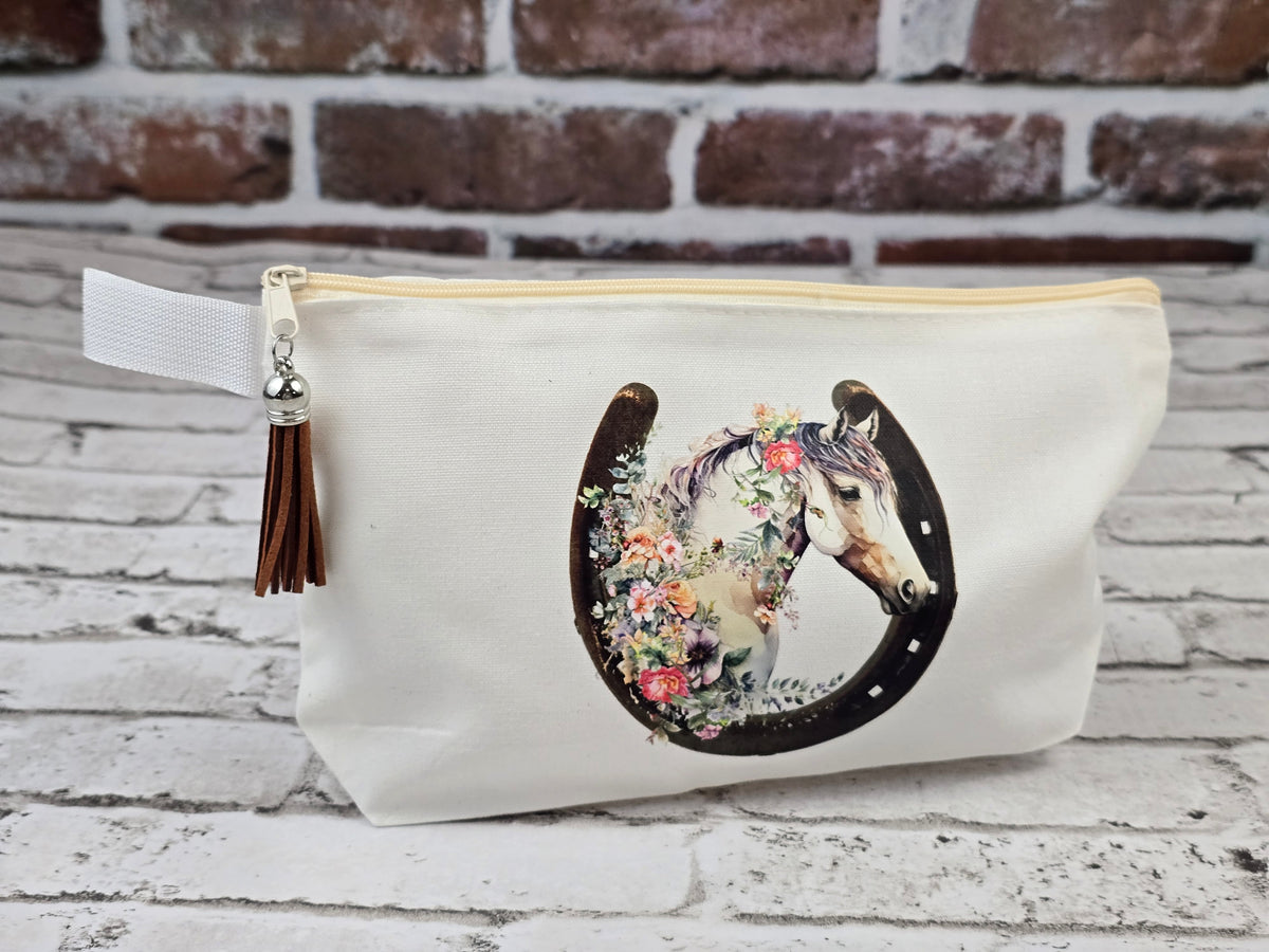 Horse Zipper Pouch Collection – Choose Your Design