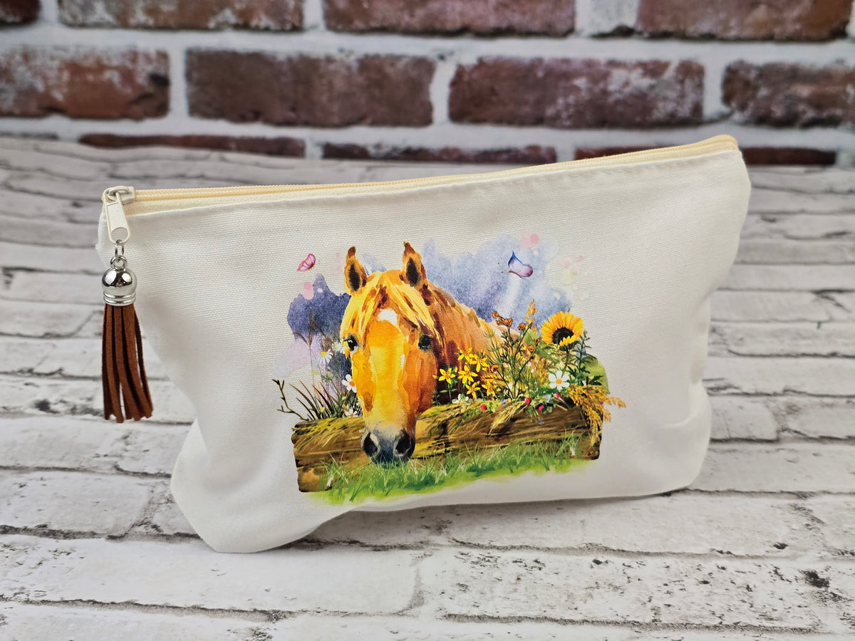 Horse Zipper Pouch Collection – Choose Your Design