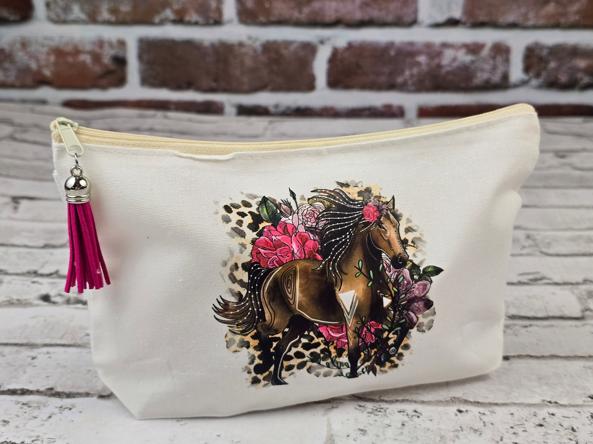 Horse Zipper Pouch Collection – Choose Your Design