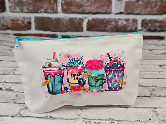 Nurse Zipper Pouch Collection – Choose Your Design