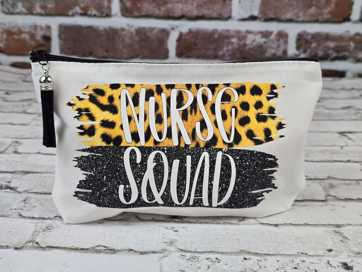 Nurse Zipper Pouch Collection – Choose Your Design