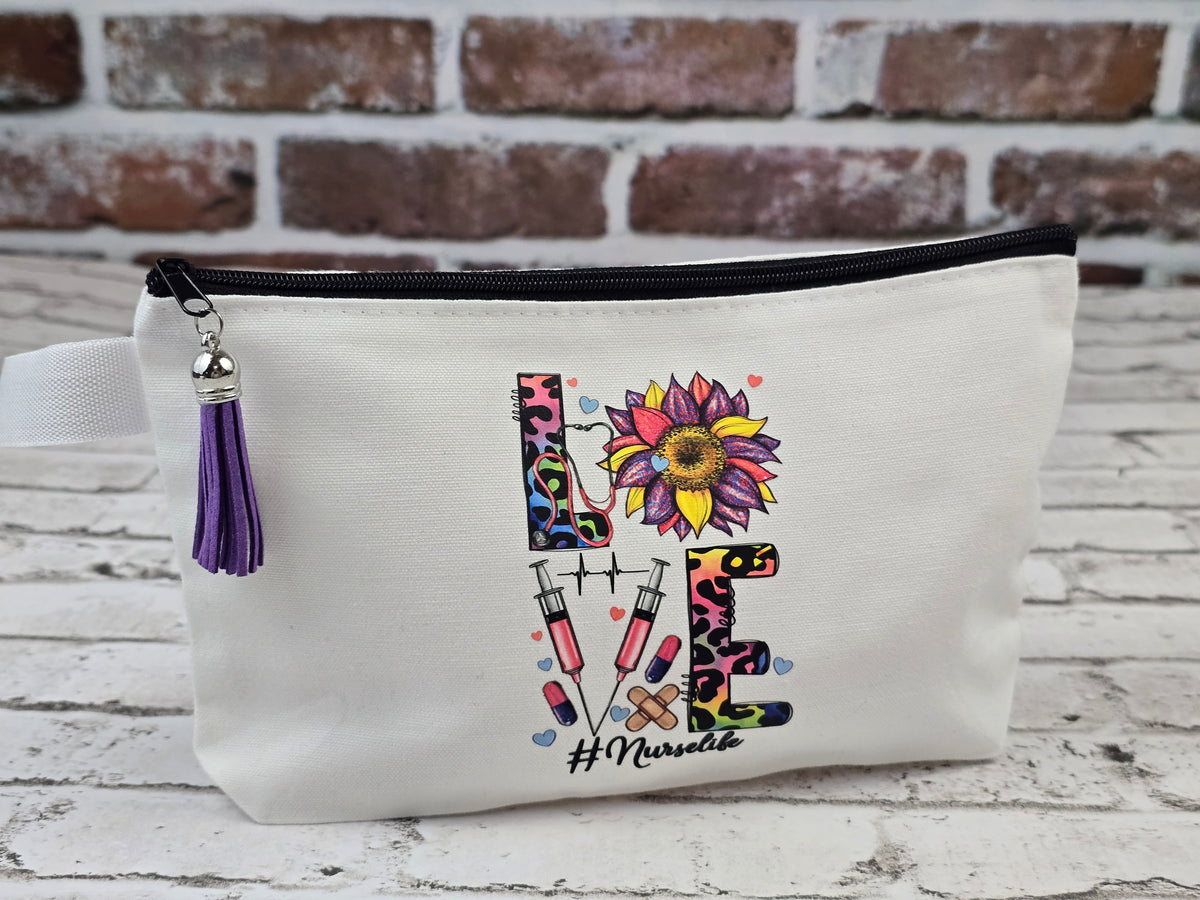 Nurse Zipper Pouch Collection – Choose Your Design