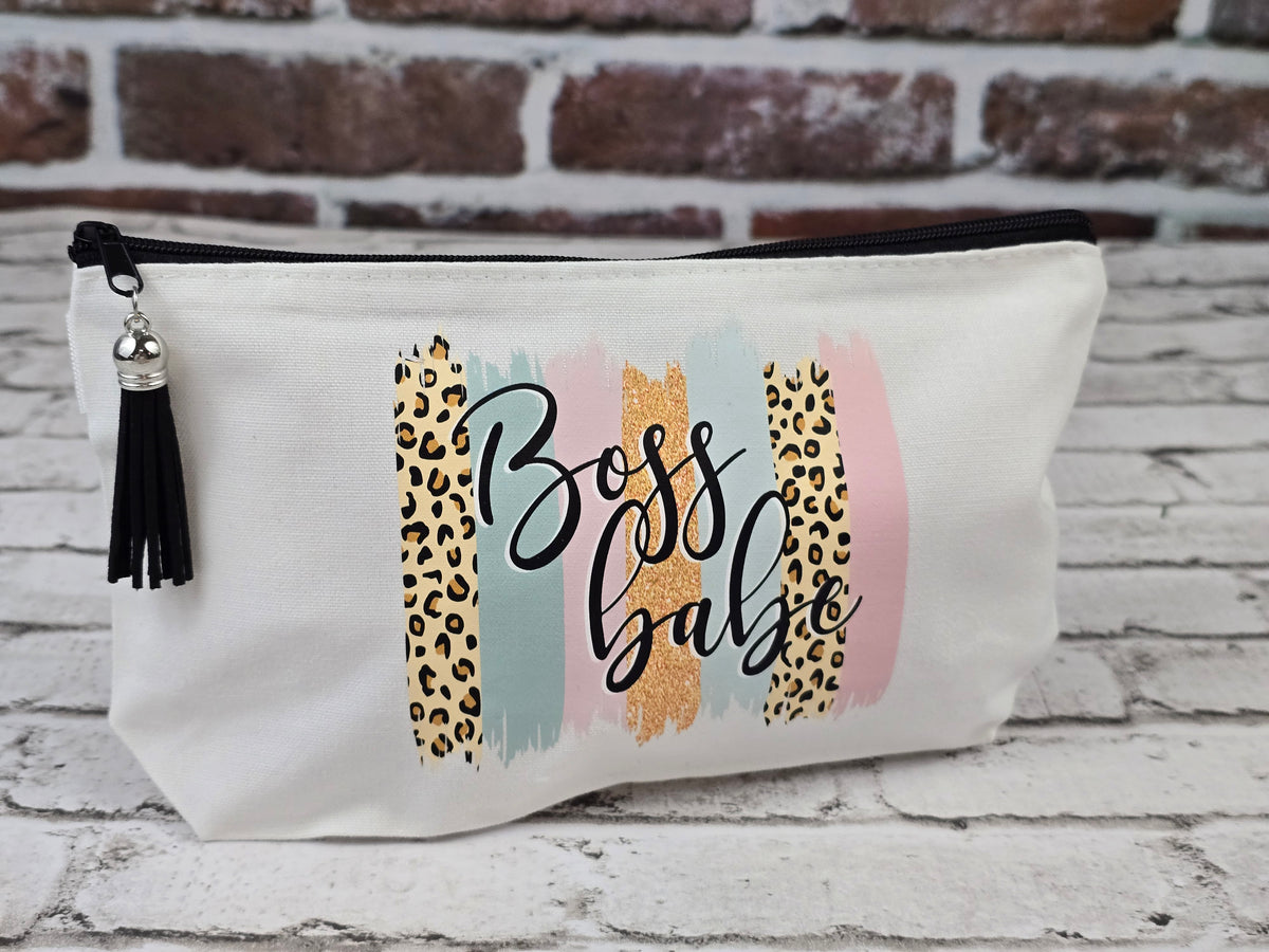 Girl Boss Zipper Pouch Collection – Choose Your Design
