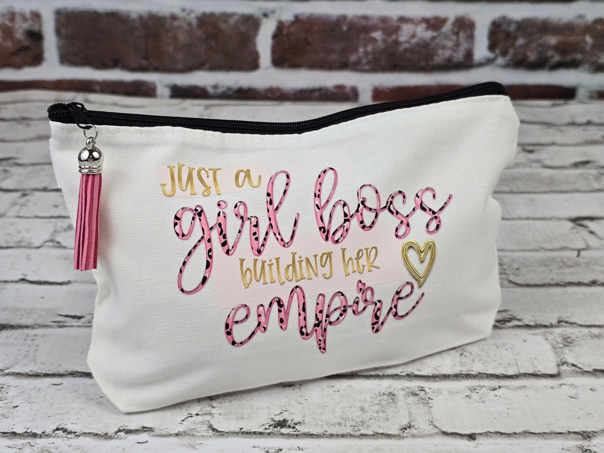 Girl Boss Zipper Pouch Collection – Choose Your Design