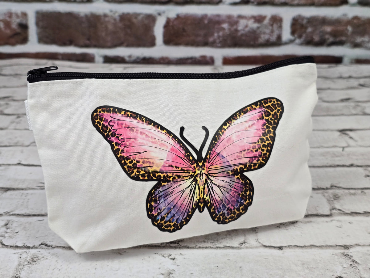 Butterfly Zipper Pouch Collection – Choose Your Design
