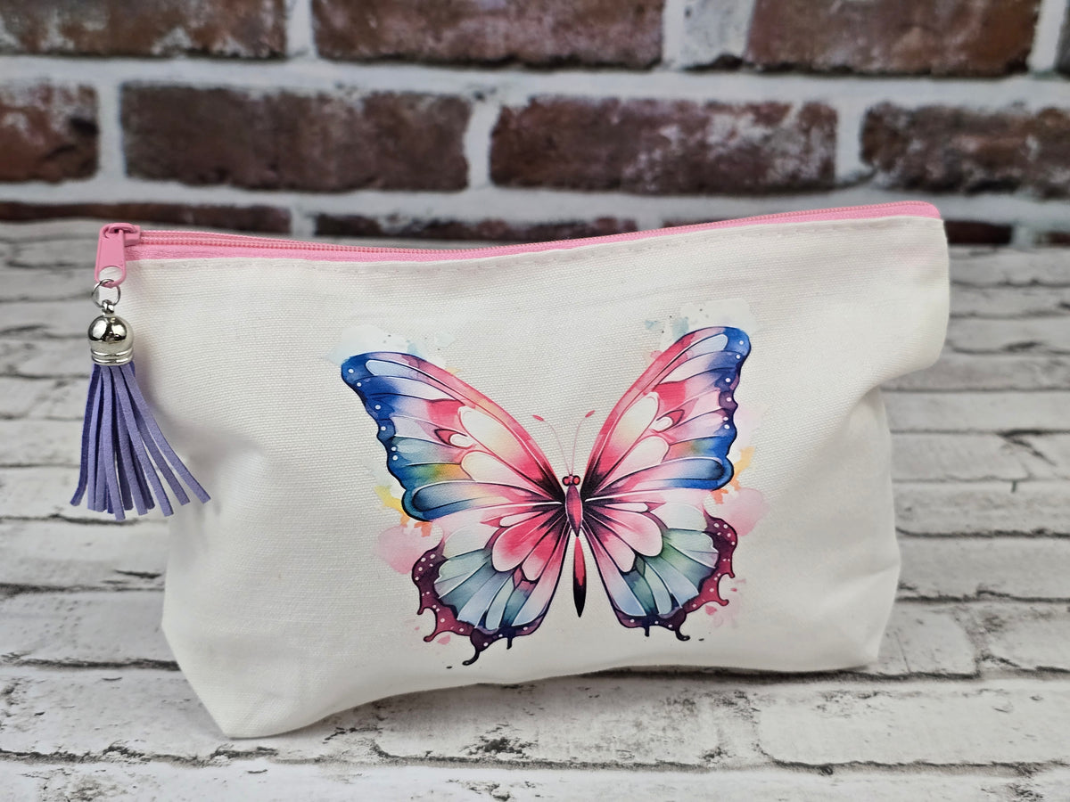 Butterfly Zipper Pouch Collection – Choose Your Design