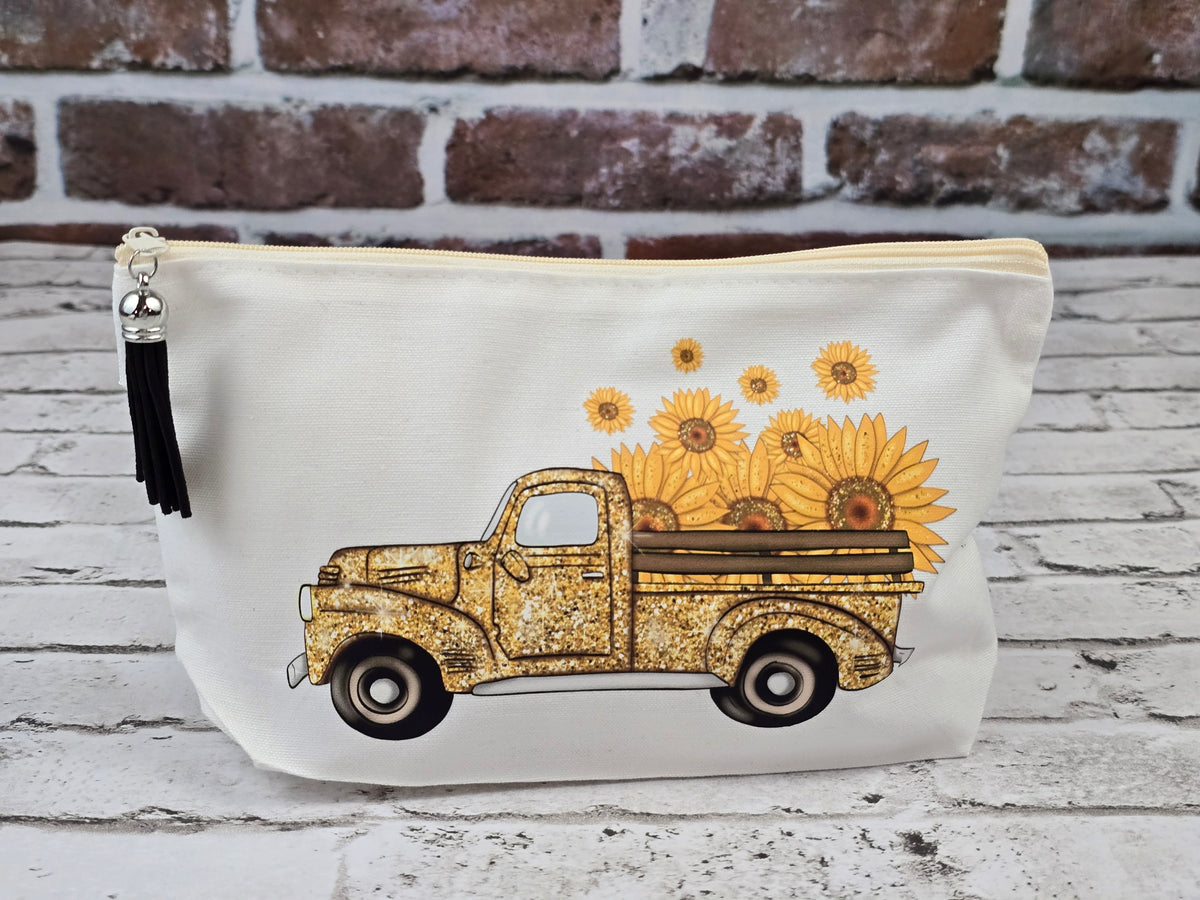 Vintage Vehicles Zipper Pouch Collection – Choose Your Design