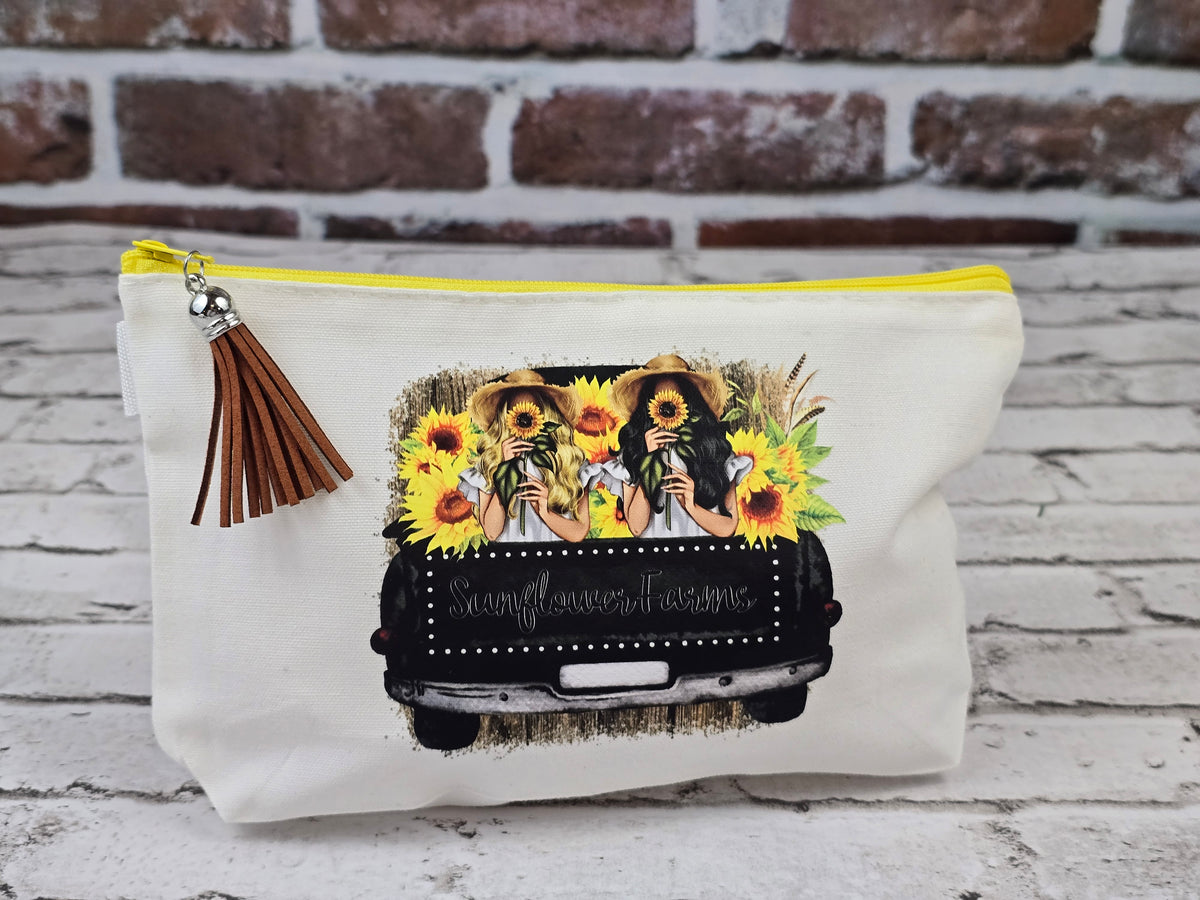 Vintage Vehicles Zipper Pouch Collection – Choose Your Design