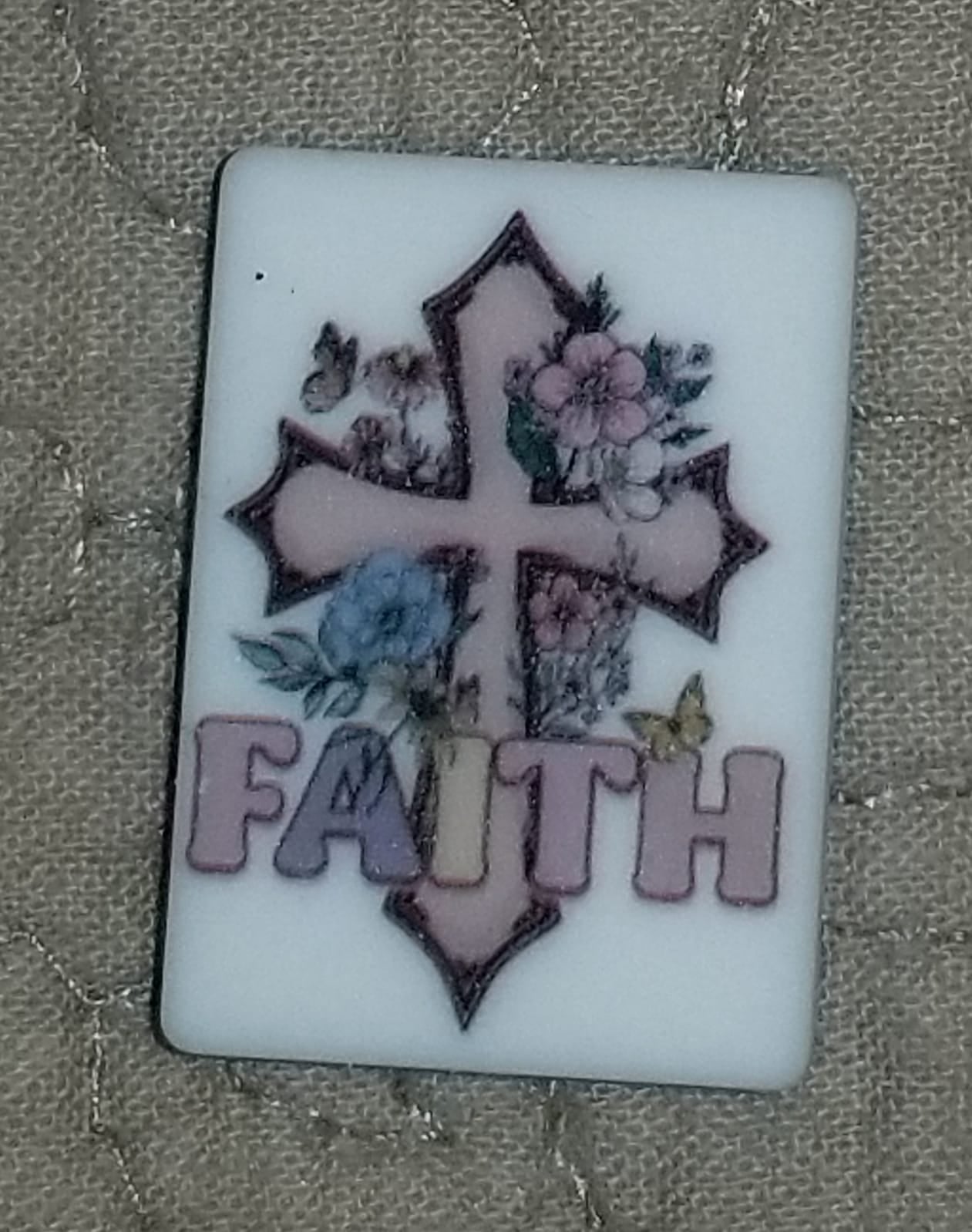 Faith-Themed Focal Beads for Crafting & DIY Projects (Cross Designs)