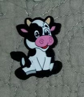 Cows True Crime Focal Beads