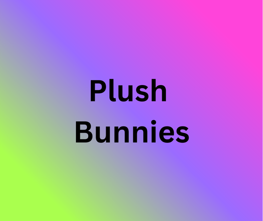 Plush Bunny Toy (6 Colors Available) - Perfect for Easter Baskets
