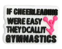 Cheer Gymnastic Focal Beads - Multiple Designs Available