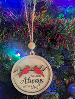 Memorial Christmas Ornaments - Multiple Designs Available