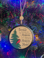 Memorial Christmas Ornaments - Multiple Designs Available