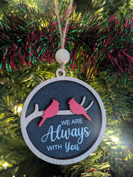 Memorial Christmas Ornaments - Multiple Designs Available