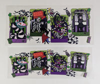 40 oz Ready to Apply UV DTF 2-piece wrap set - Horror & Crime Shows - Multiple Designs Available