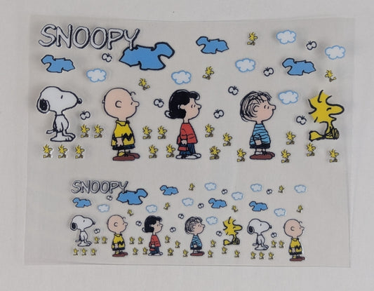 Mini Tumbler Keychain UV/DTF Wraps - Snoopy - Multiple Designs Available