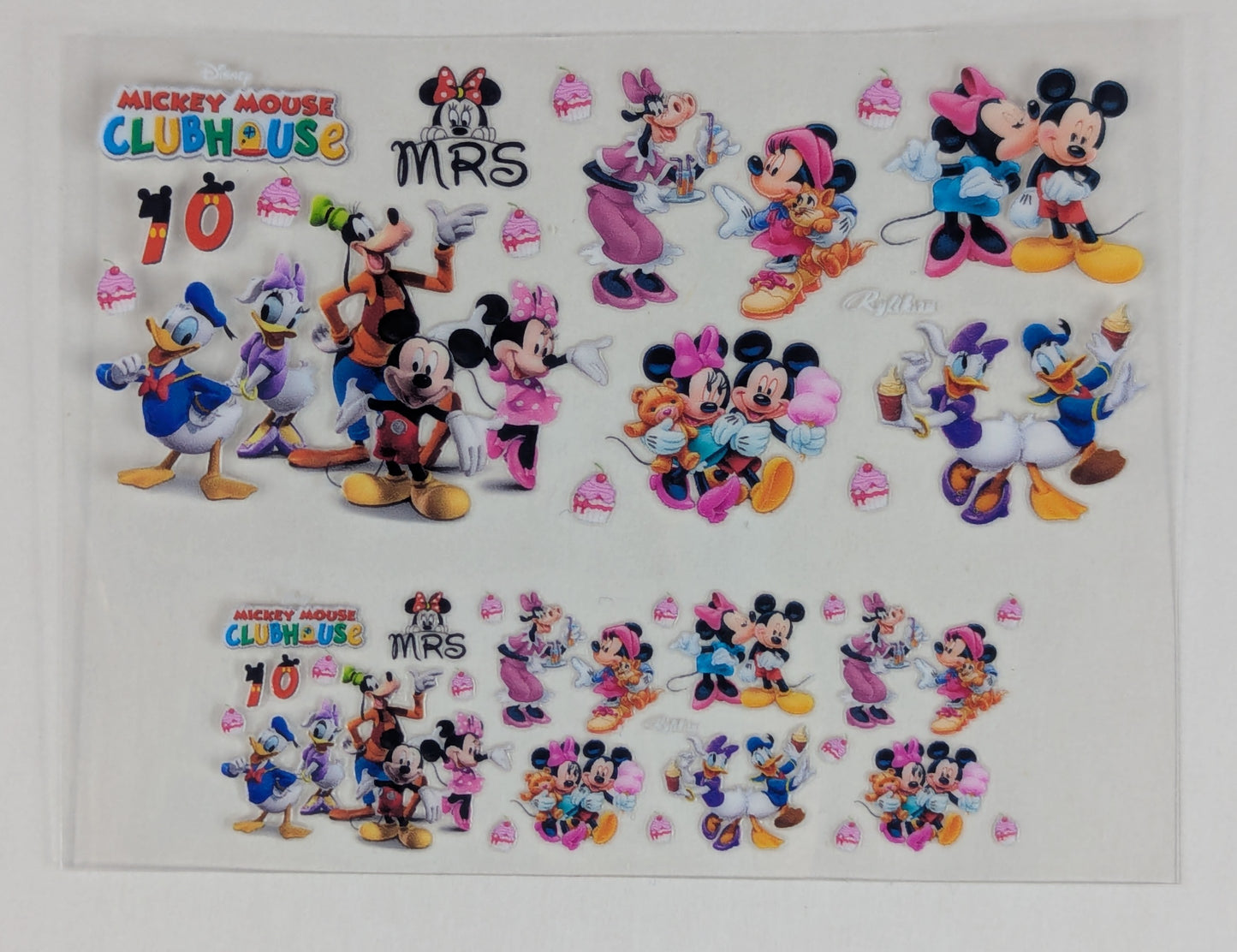 Mini Tumbler Keychain UV/DTF Wraps - Animation 1 - Multiple Designs Available