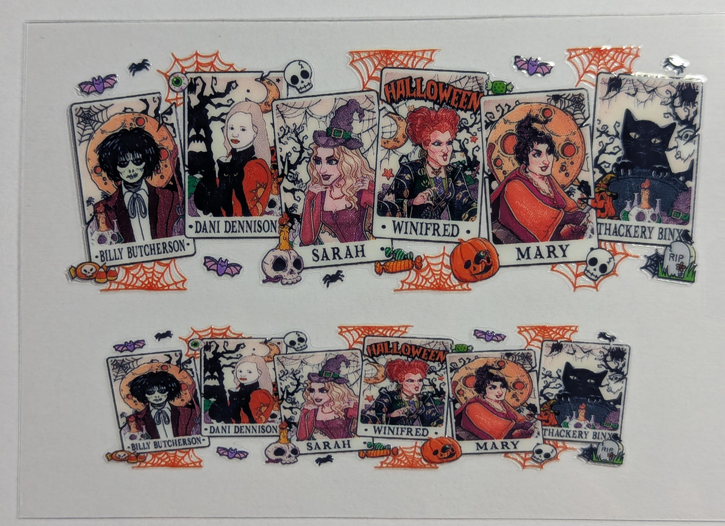 Mini Tumbler Keychain UV/DTF Wraps - Witches - Multiple Designs Available