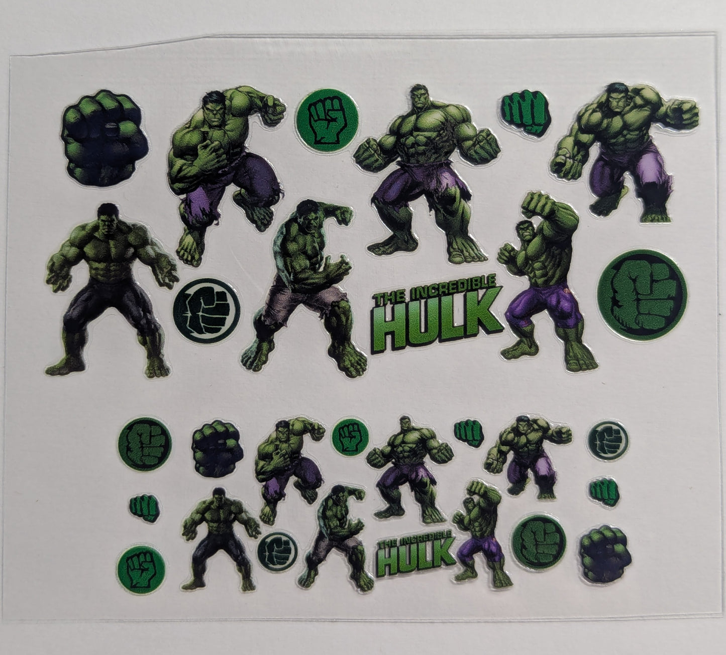 Mini Tumbler Keychain UV/DTF Wraps - Comic Characters - Multiple Designs Available