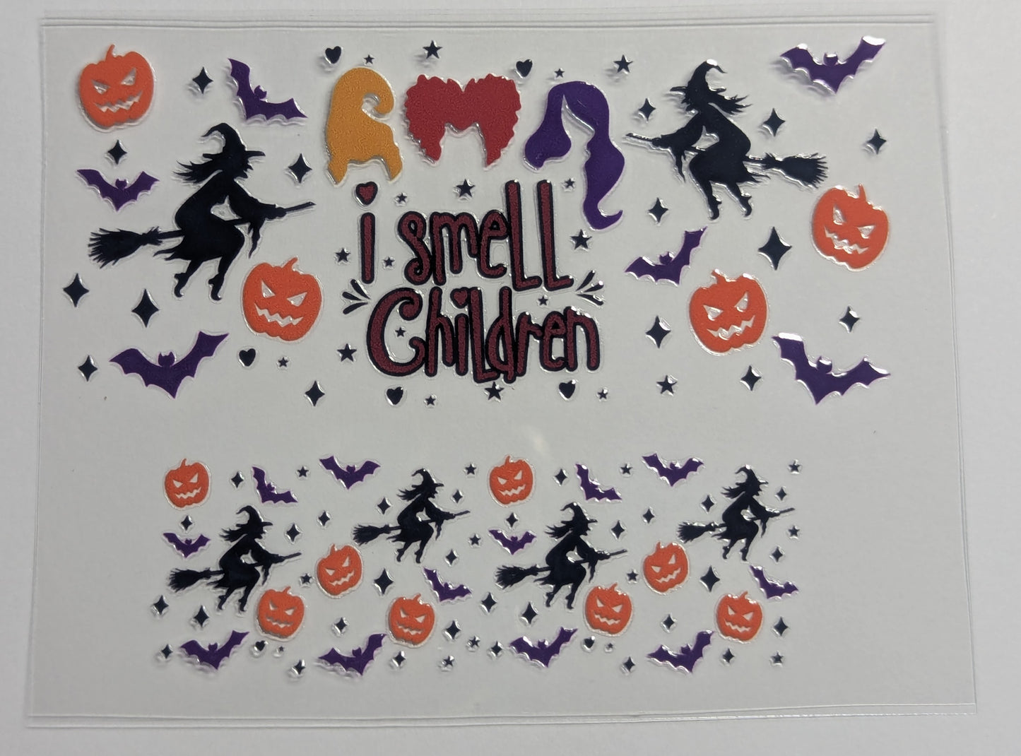 Mini Tumbler Keychain UV/DTF Wraps - Witches 2 - Multiple Designs Available