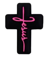 Faith-Themed Focal Beads for Crafting & DIY Projects (Cross Designs)