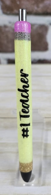 Glitter Epoxy Pens - Multiple Designs Available