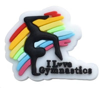 Cheer Gymnastic Focal Beads - Multiple Designs Available