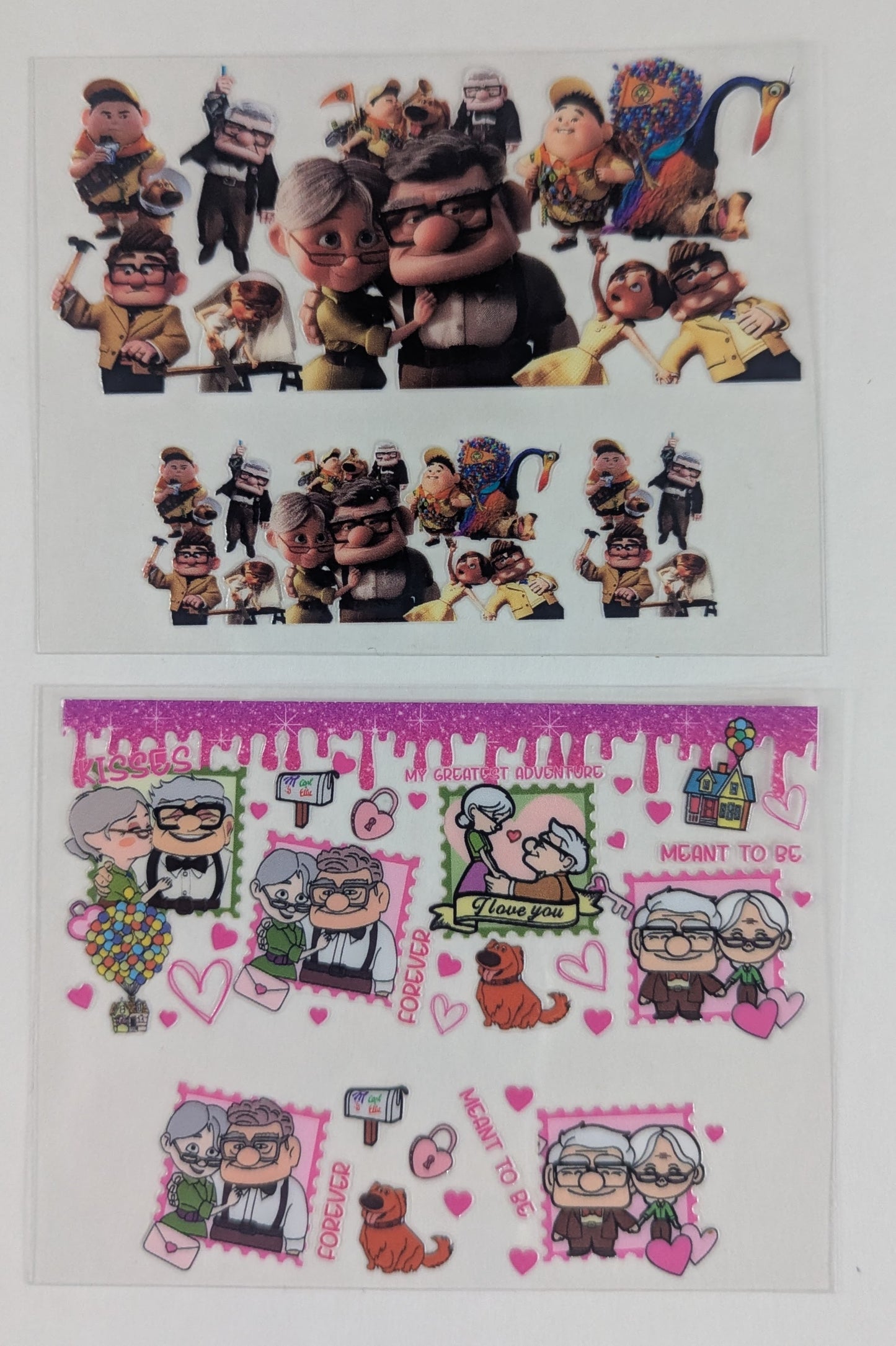 Mini Tumbler Keychain UV/DTF Wraps - Animation 3 - Multiple Designs Available