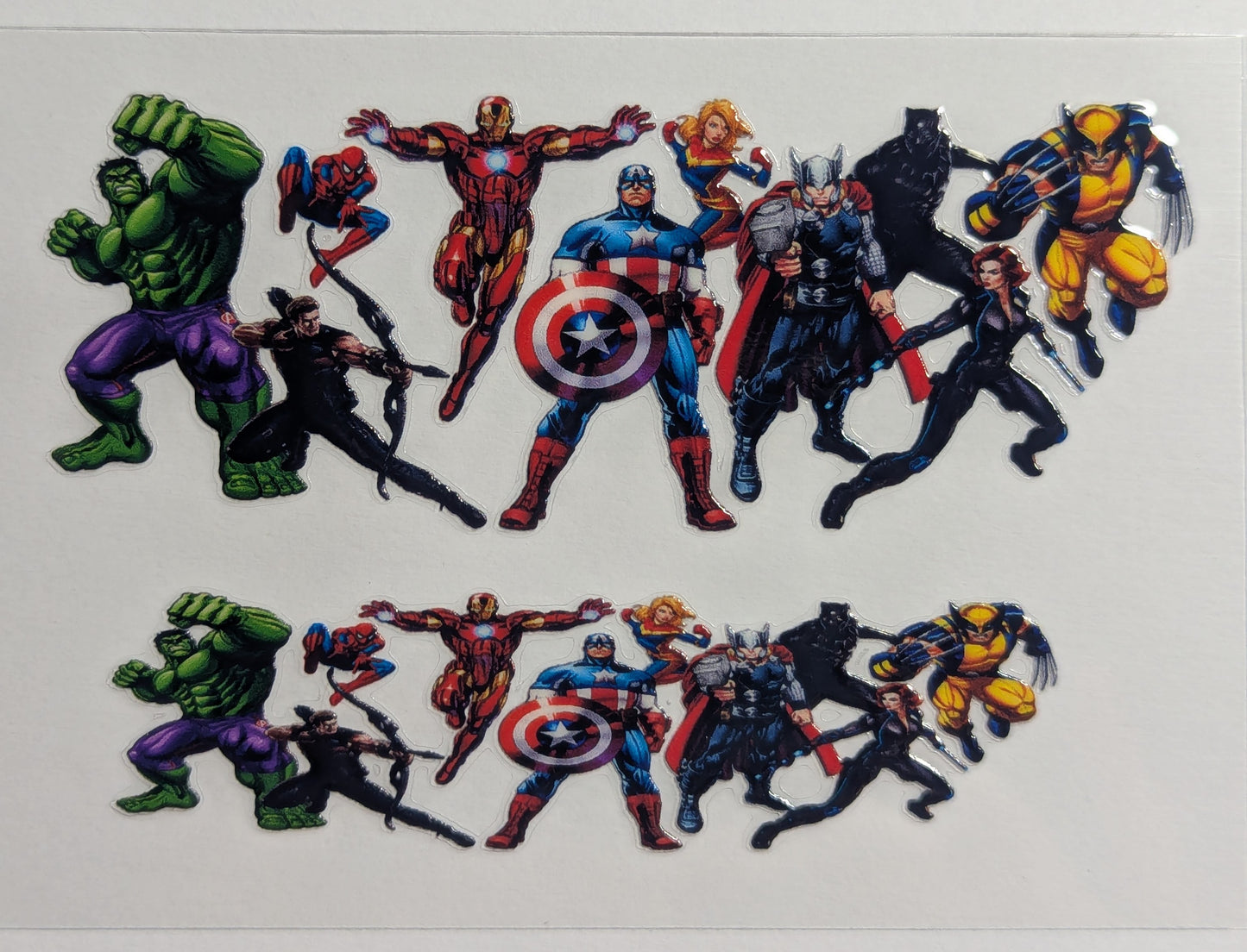 Mini Tumbler Keychain UV/DTF Wraps - Comic Characters - Multiple Designs Available
