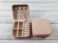 Travel Jewelry Box - Solid Colors - Multiple Colors Available