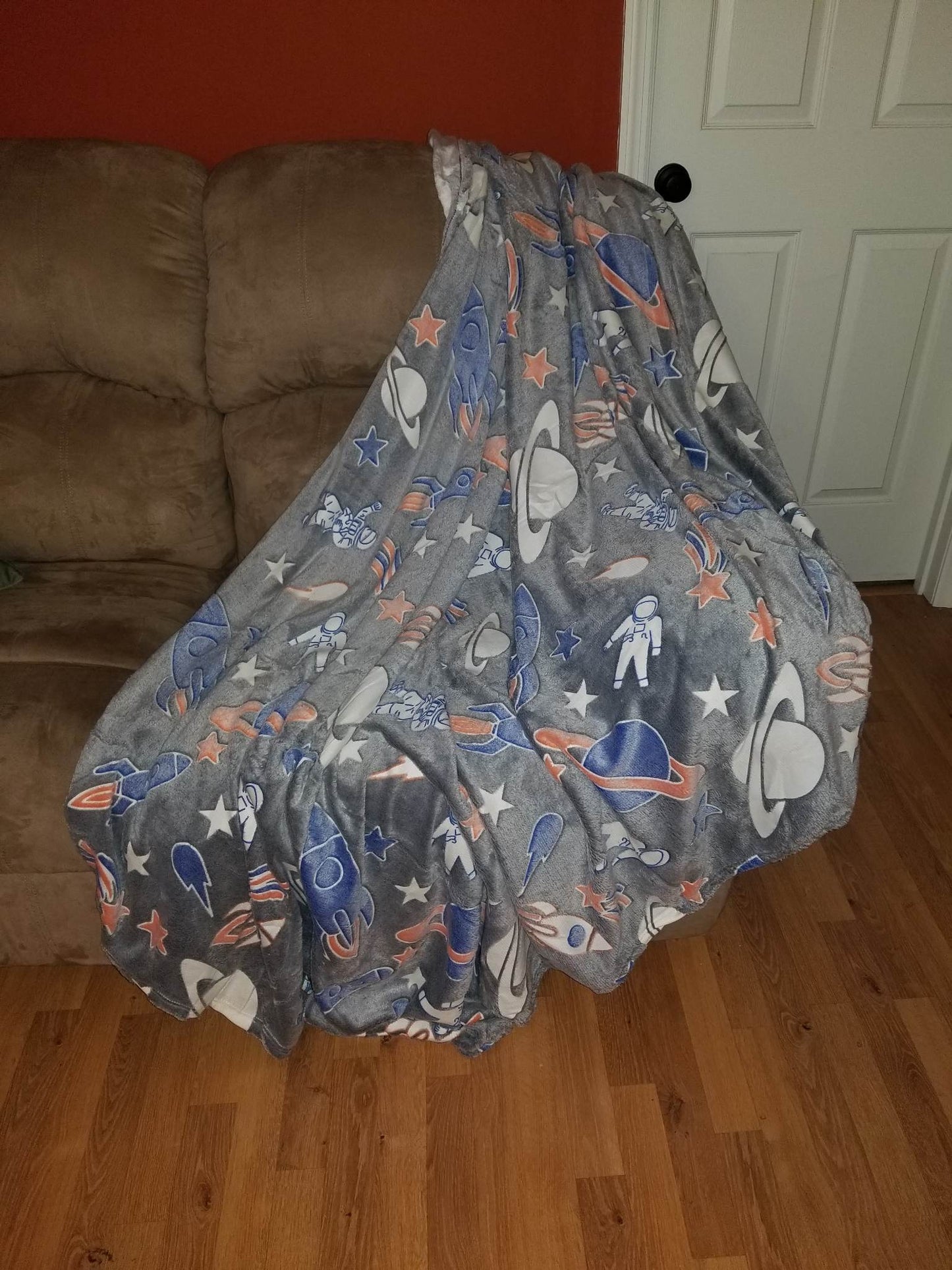 Glow in the Dark Blanket - Super Soft and Lightweight - 78.74" x 59" - 4 Designs Available